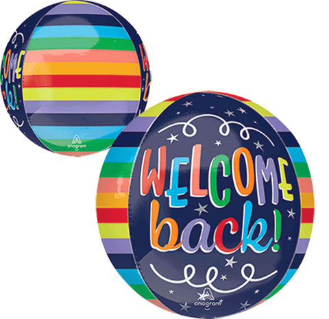Globo MetÌÁlico Orbz Welcome Back