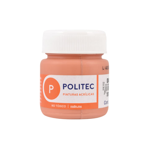 Pintura Acrílica Politec 30Ml 331 Durazno C/15