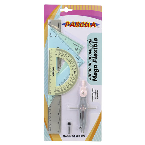 Juego Geométrico Megaflex Macaroon 5 Pzs PA-GEO-900