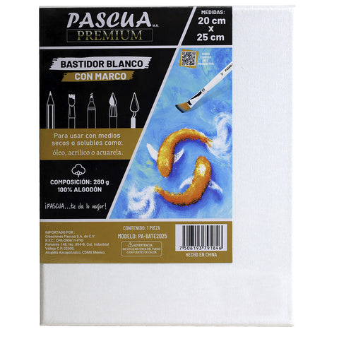 Lienzo Pascua Bastidor 20X25 PA-BATE2025