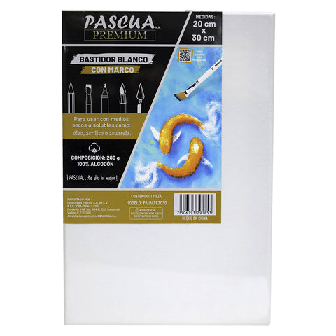 Lienzo Pascua Bastidor 20X30 PA-BATE2030