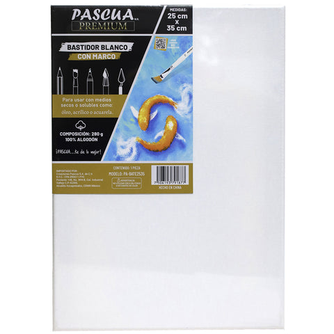 Lienzo Pascua Bastidor 25X35 PA-BATE2535