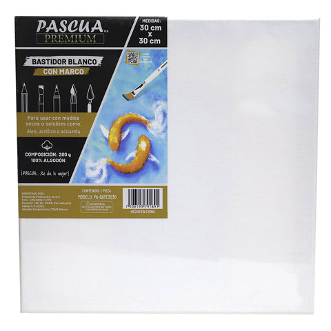 Lienzo Pascua Bastidor 30X30 PA-BATE3030