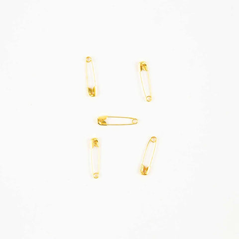 Alfiler De Seguridad dorado De Hierro 3/0 C/12