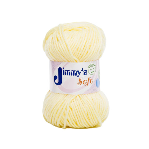 Estambre Jimmy´s Soft Liso Beige Claro 6 Madejas C/50 G