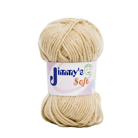 Estambre Jimmy´s Soft Liso Beige 922 6 Madejas C/50 G