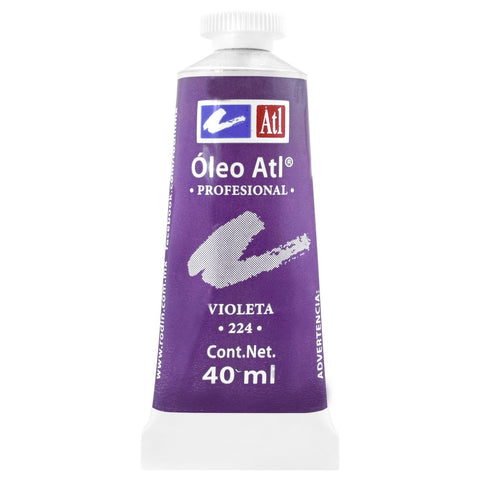 Pintura Oleo Atl 40 Ml 224 Violeta C/3