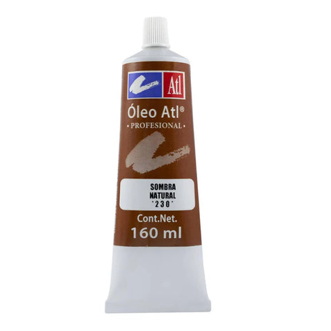 Pintura Oleo Atl 160 Ml 230 Sombra Natural C/1