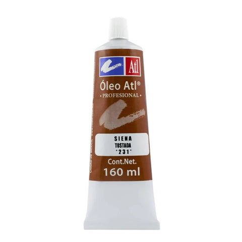 Pintura Oleo Atl 160 Ml 231 Siena Tostada C/1