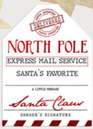Tarjeta Tag Jumbo Party Max Navidad 2 Foil C/5