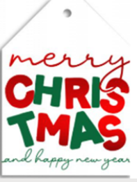 Tarjeta Tag Jumbo Party Max Navidad 3 Foil C/5