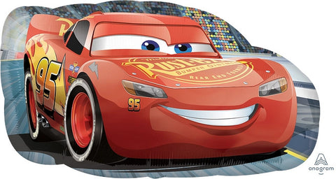Globo MetÌÁlico Super Shape Cars Rayo Mcqueen