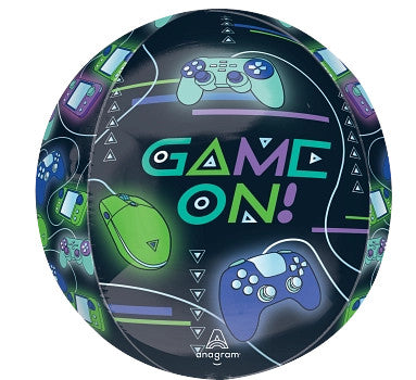 Globo MetÌÁlico Orbz Game On