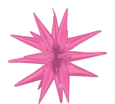 Globo MetÌÁlico Multiballon Magic Star Large Pink