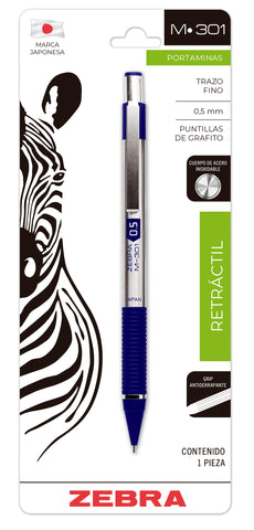 Lapicero Zebra M-301 Azul 5Mm 6018 Blister C/1