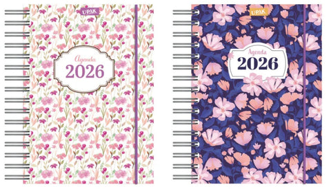 Agenda Upak Premium Jardin De Flores