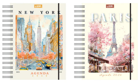 Agenda Upak Premium Paris Y New York