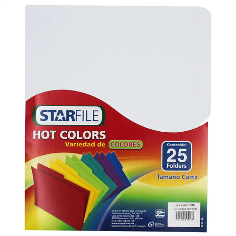Folder Starfile Carta Blanco PH0217 C/25