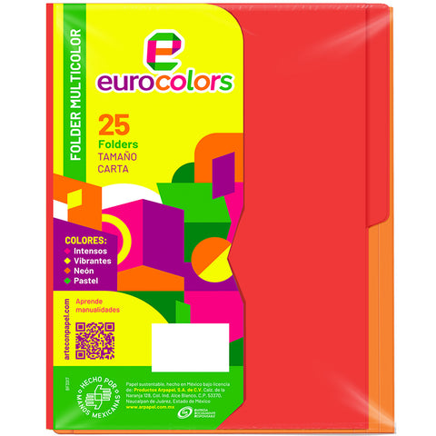 Folder eurocolor Carta Arcoiris II PU0002 C25
