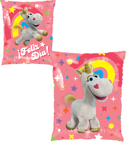 Globo Metalico Junior Shape Disney Buttercup Feliz Día
