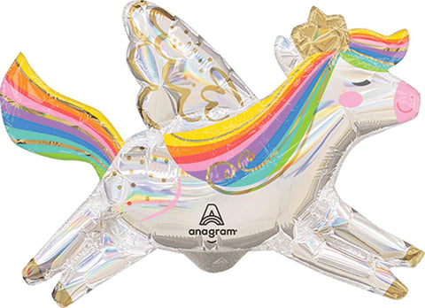 Globo Metalico Mini Shape Pegasus