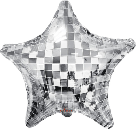 Globo Metalico 22S Disco Ball Star