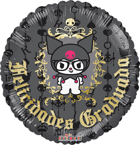 Globo Metálico Kuromi Graduada