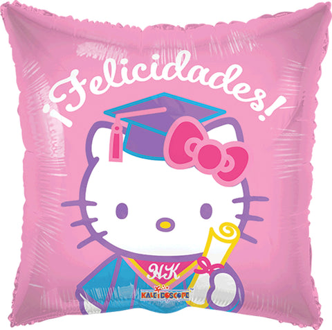 Globo Metálico 9Q Hello Kitty Graduada