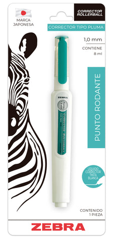 Pluma Corrector Zebra 8Ml Blister C/1 2010