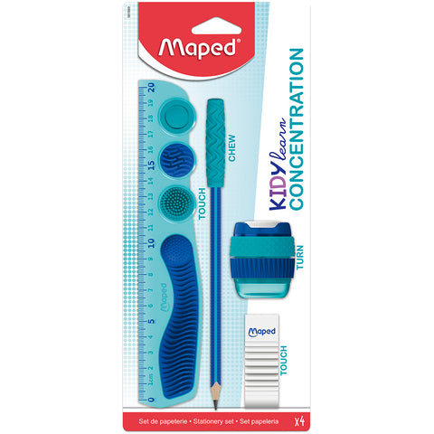 Set Maped De Concentracion C/4 Piezas 981889