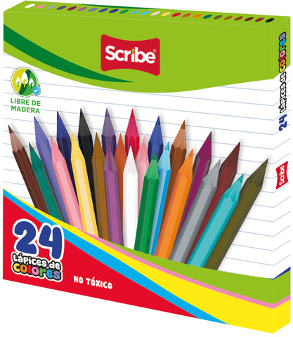 Colores Scribe C/24 Largo