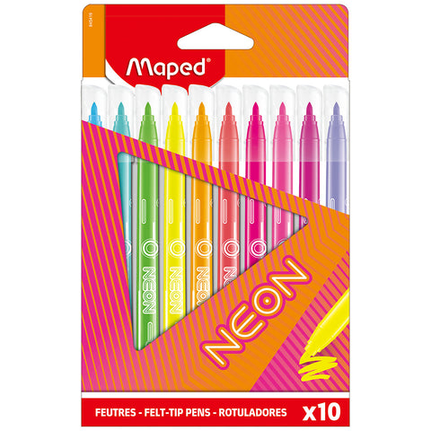 Rotuladore Maped Neon C/10 845419
