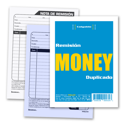Remisión Money 1/8 Original C/10