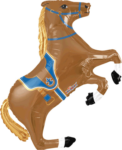Globo Metalico Super Shape Caballo Vaquero