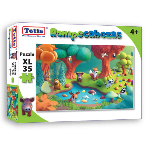 Rompecabezas Totte C/35 Bosque