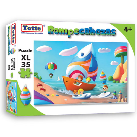 Rompecabezas Totte C/35 Playa