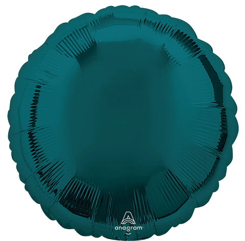 Globo Metalico 18C Aquamarine