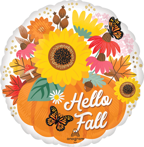 Globo Metalico 187C Hervest Bouquet Fall 50692-02