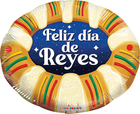 Globo Metalico 18C Rosca De Reyes