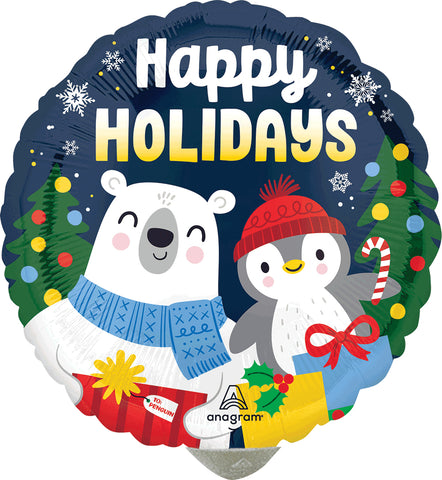 Globo Metalico 4C Frosted Friends