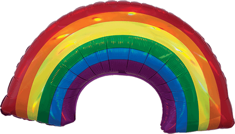 Globo Metálico Super SHP Iridescent Rainbow