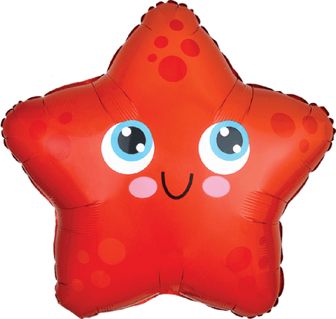 Globo Metálico Junior Shape Starfish