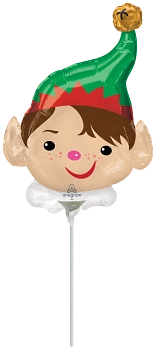 Globo Metálico Mini Shape Adorable Elf