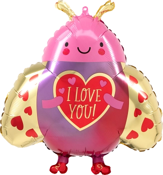 Globo Metálico Junior Shp Adorable Love Bug