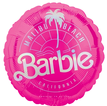 Globo Metálico 17C Barbie Brand