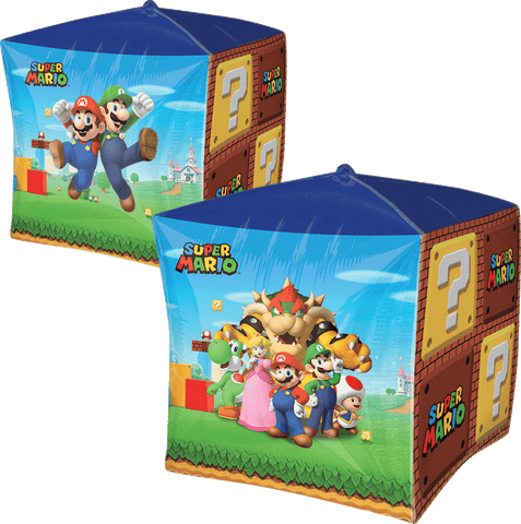 Globo Metálico Cubez Mario Bros