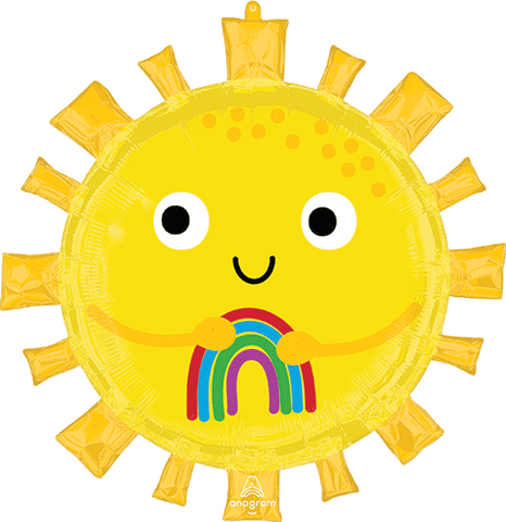 Globo Metálico Supershp Happy Sun