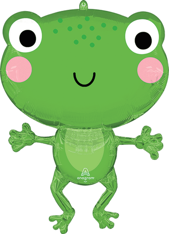 Globo Metálico Supershp Happy Frog