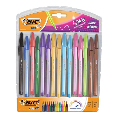 Bolígrafo Bic Fashion 1.2 EXH C/15
