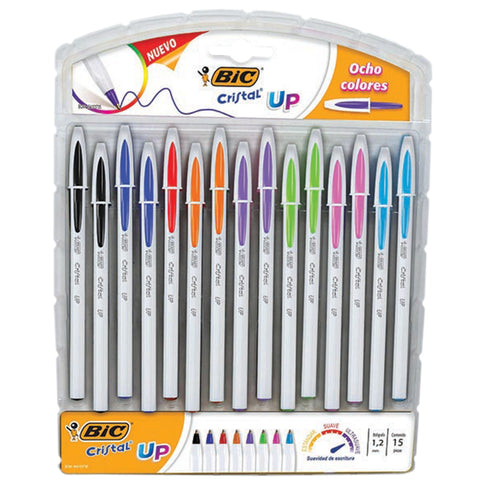 Bolígrafo Bic Cristal Up EXH C/15